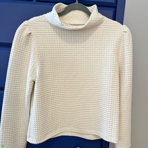 Dudley Stephens, Large, waffle knit, Cream, new w/o tags